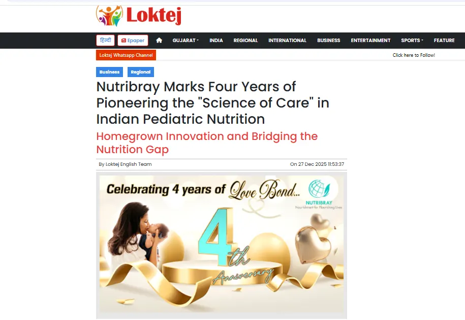 Nutribray Marks Four Years of Pioneering the 