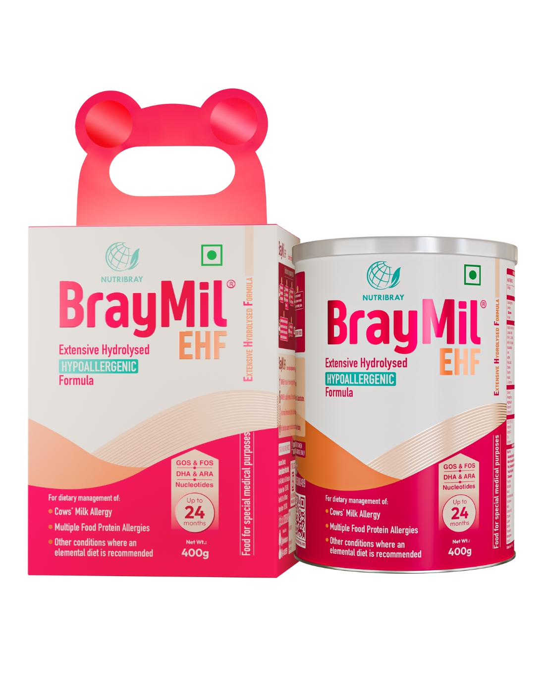 BrayMil EHF  Extensive Hydrolysed Hypoallergenic Formula