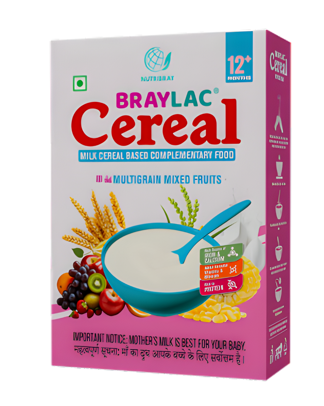 Braylac Cereal Multigrain Mixed Fruits